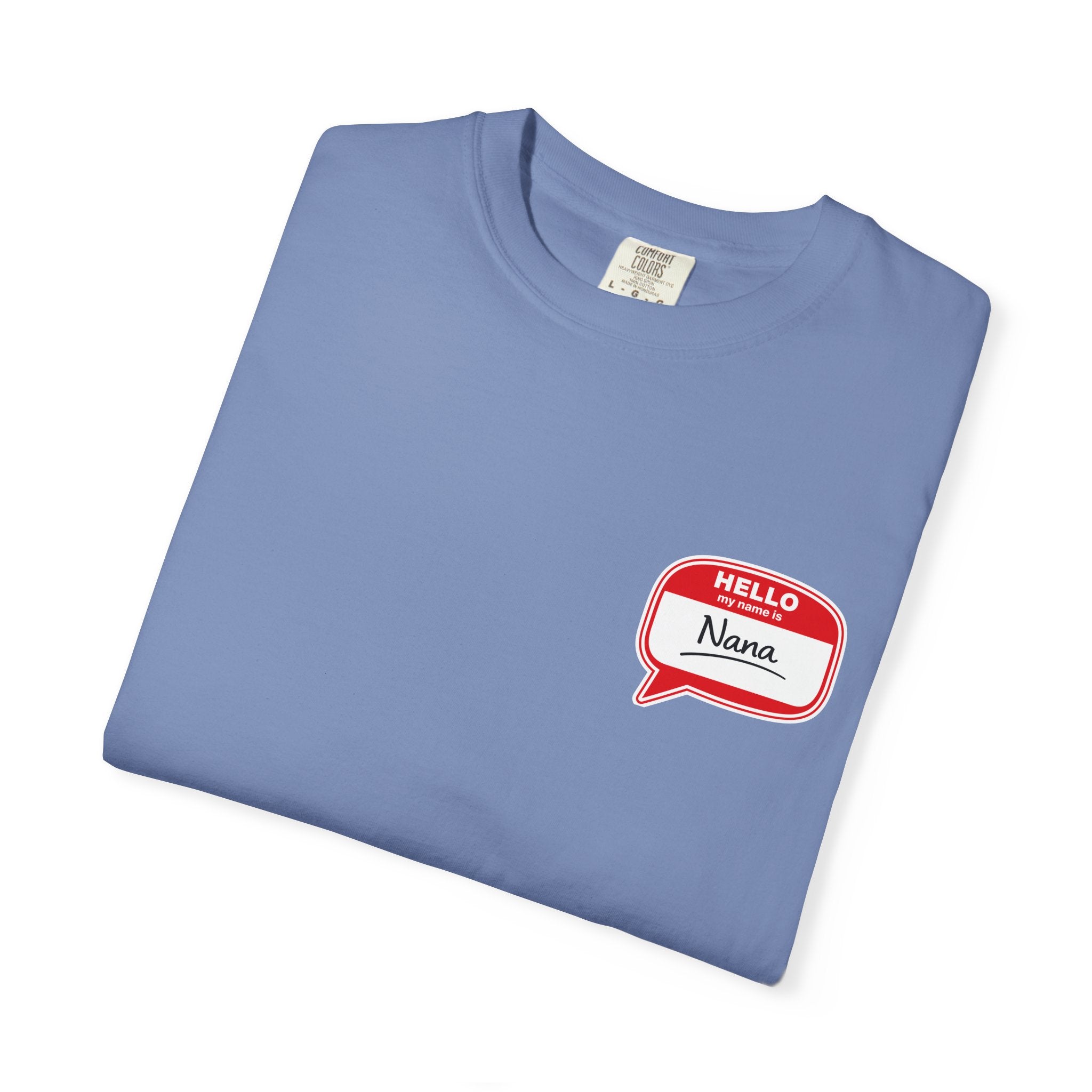Nana Name Badge T-Shirt