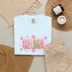Mama Floral Heart T-Shirt — Cute Pink "MAMA" Mother's Day Tee