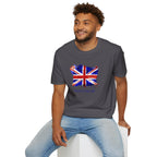 British Flag Watercolor T-Shirt – "Made in the UK" Pride Tee
