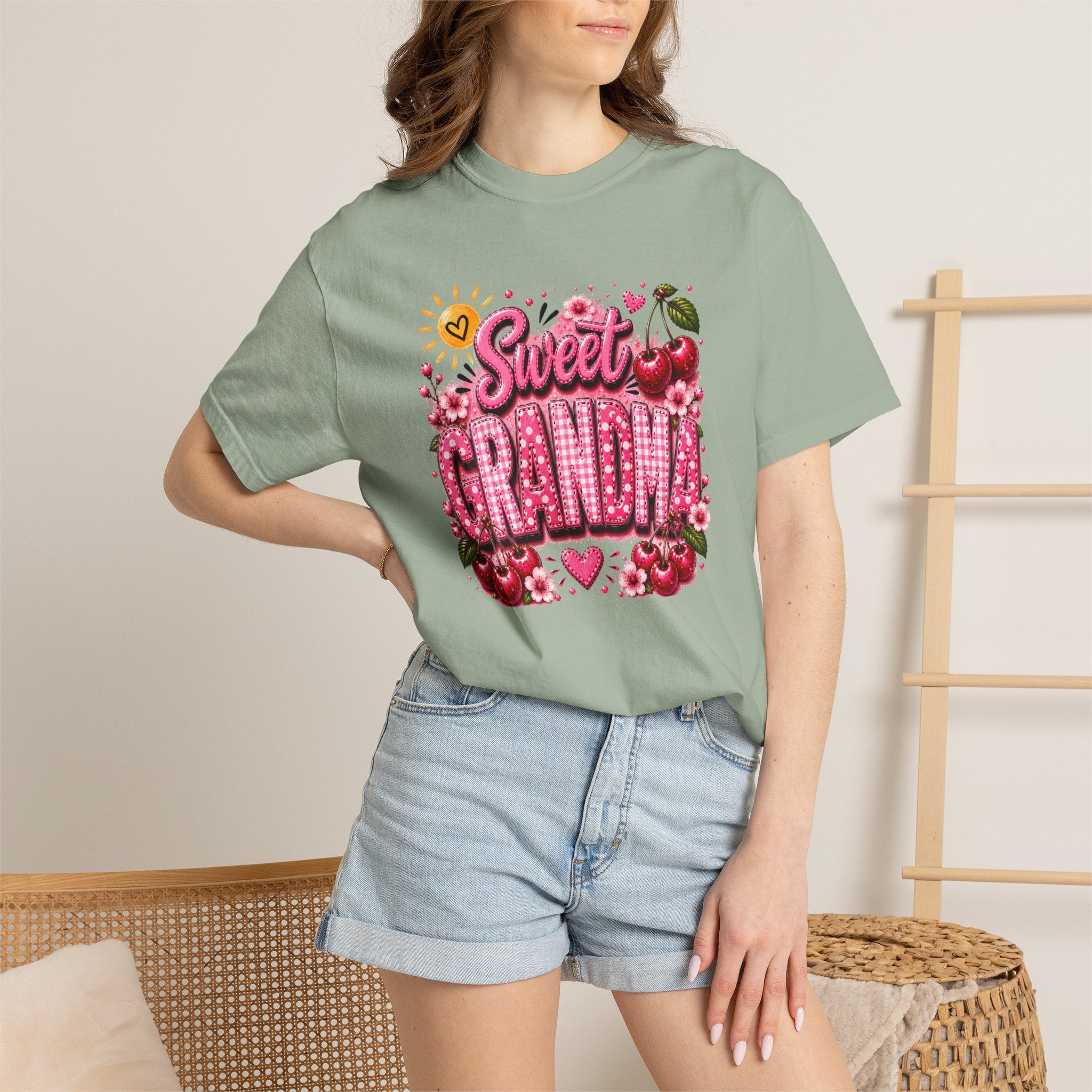 Sweet GRANDMA Cherry T-Shirt