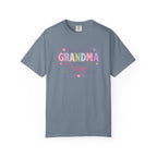 Grandma T-Shirt - "Becoming a Grandma Means My Heart Grows Bigger" - Cute Pastel New Grandma Gift