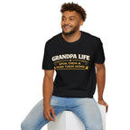 Grandpa Life T-Shirt — "Spoil Them & Send Them Home" Funny Grandpa Tee