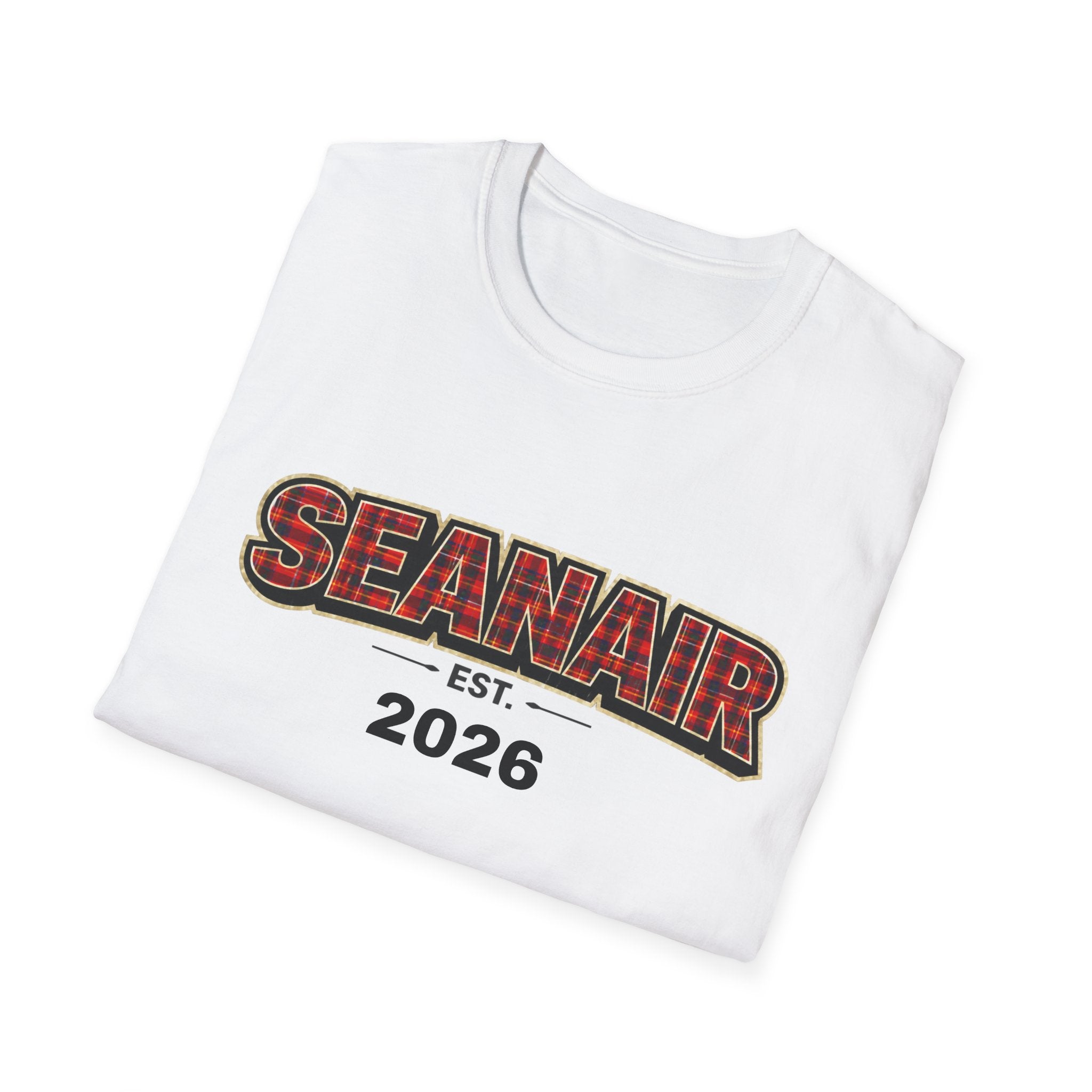 SEANAIR Tartan Est- Personalised T-Shirt