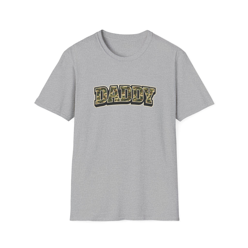Daddy Camo T-Shirt — Military Camouflage Dad Tee for Father’s Day