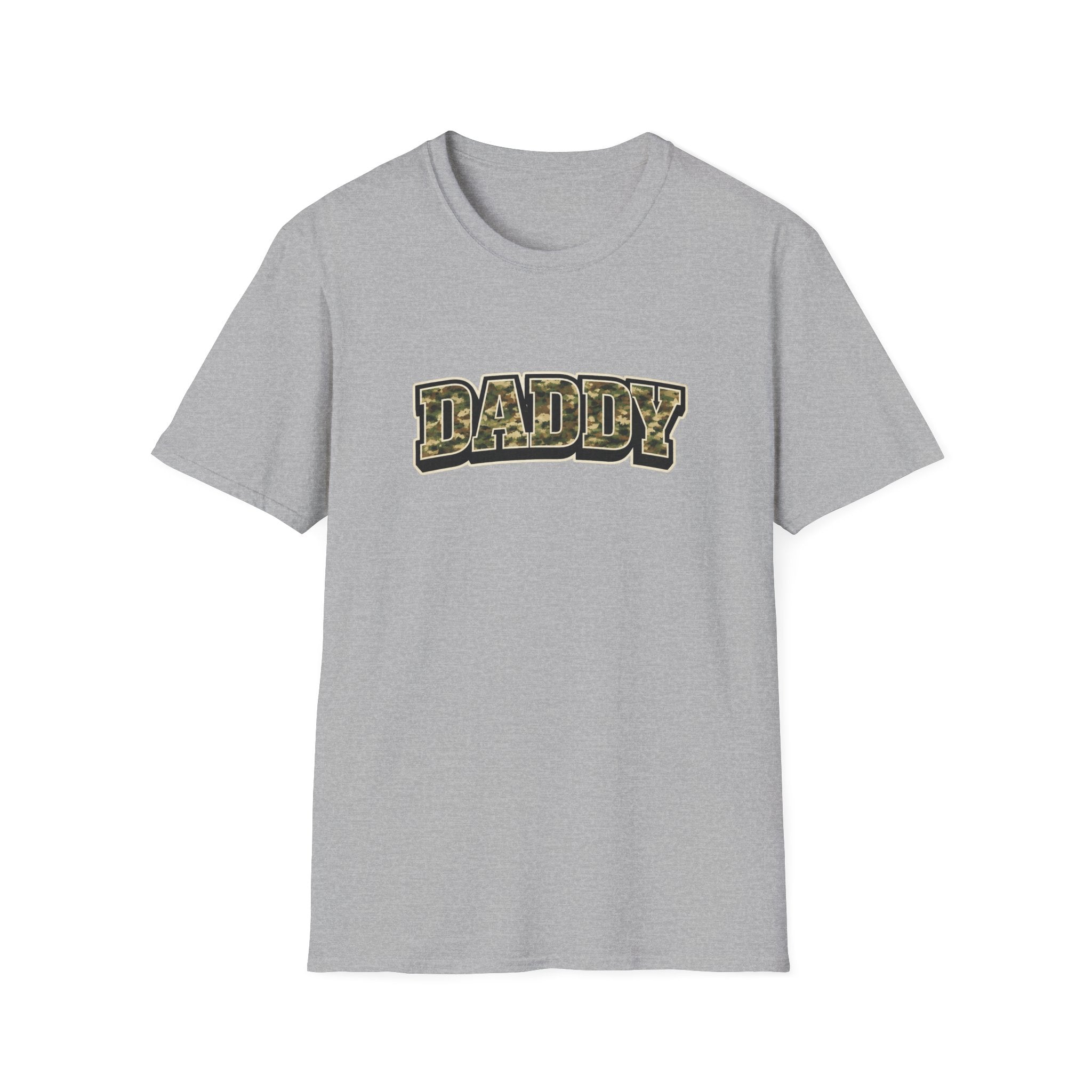 Daddy Camo T-Shirt — Military Camouflage Dad Tee for Father’s Day