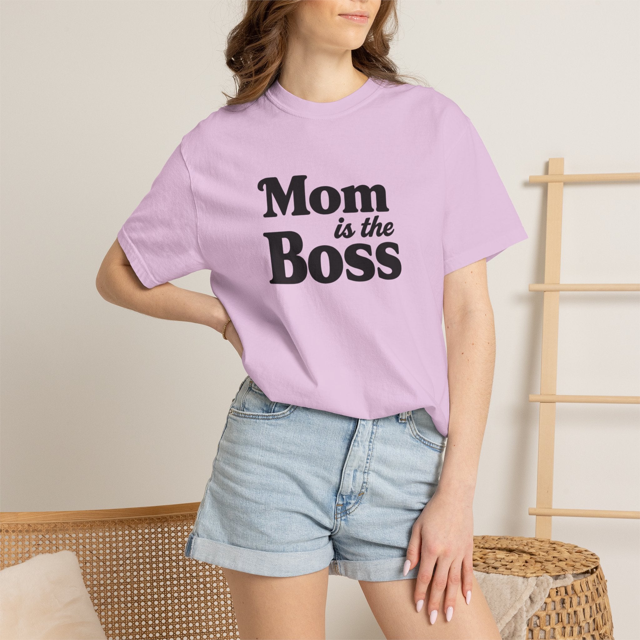 Mom is the Boss T-Shirt — Funny Mother's Day Tee