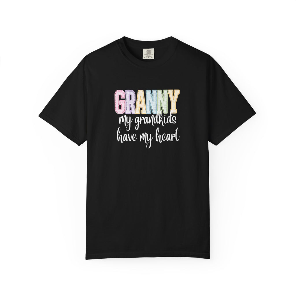 Granny My Grandkids Have My Heart T-Shirt — Grandma Gift, Mother's Day Tee