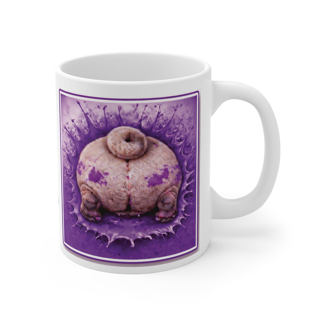 Mug — 'I Puggin' Woof You!' Personalized Pug Coffee Mug (Name: Sandra)