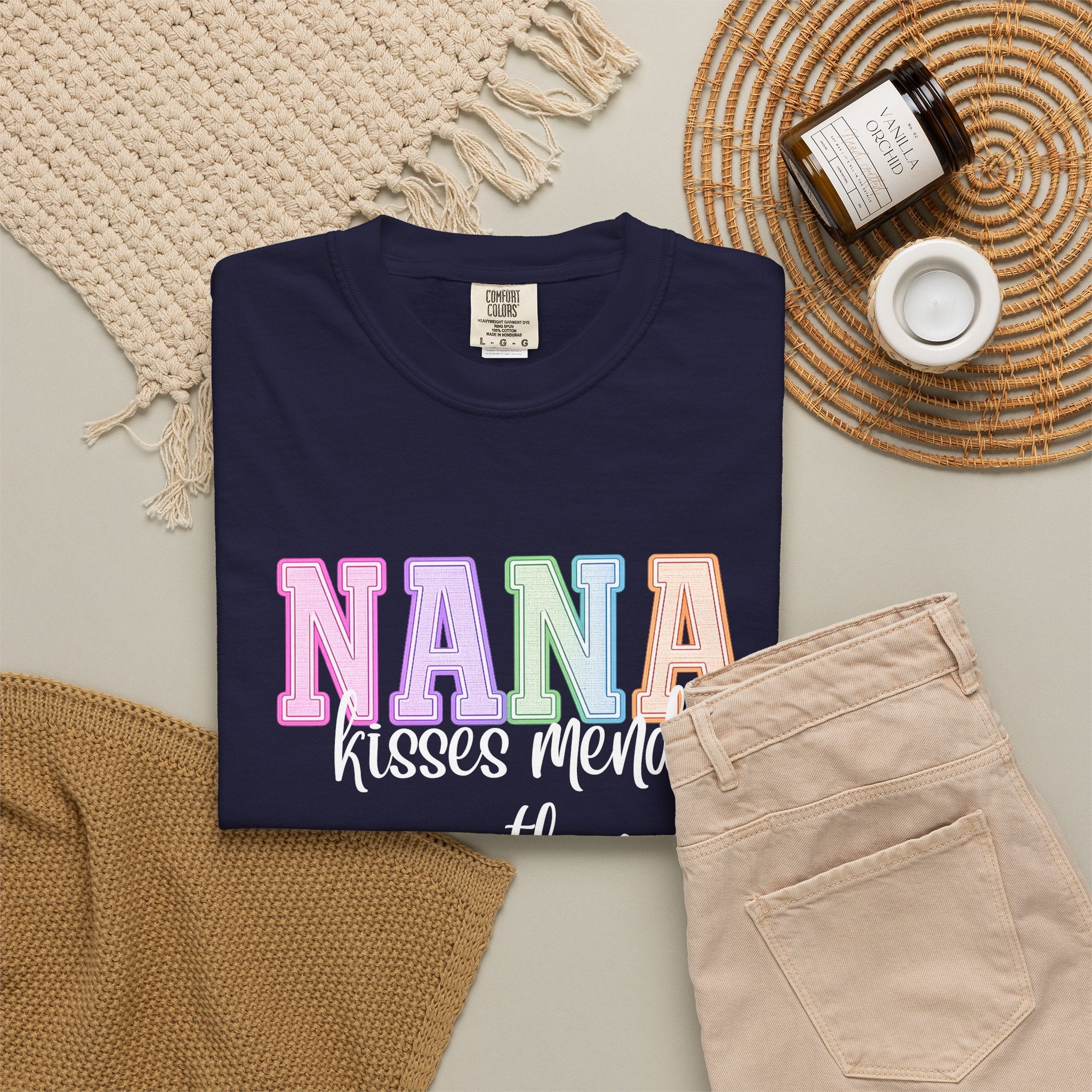 NANA Kisses Mend Everything Tee