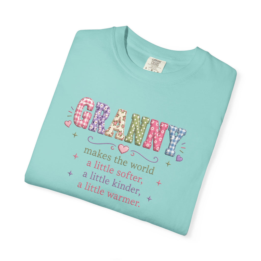 Granny Floral Graphic T-Shirt — "Granny makes the world a little softer, a little kinder, a little warmer"