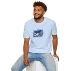 Super Dad T-Shirt — Scotland Flag themed Comic-Style Father's Day Gift