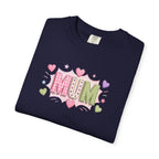 MUM Heart Patch Graphic T-Shirt — Cute Floral Mother’s Day Gift