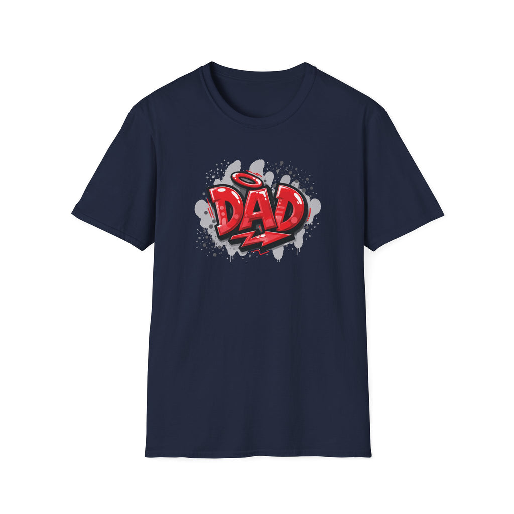 Dad Red Graffiti T-Shirt