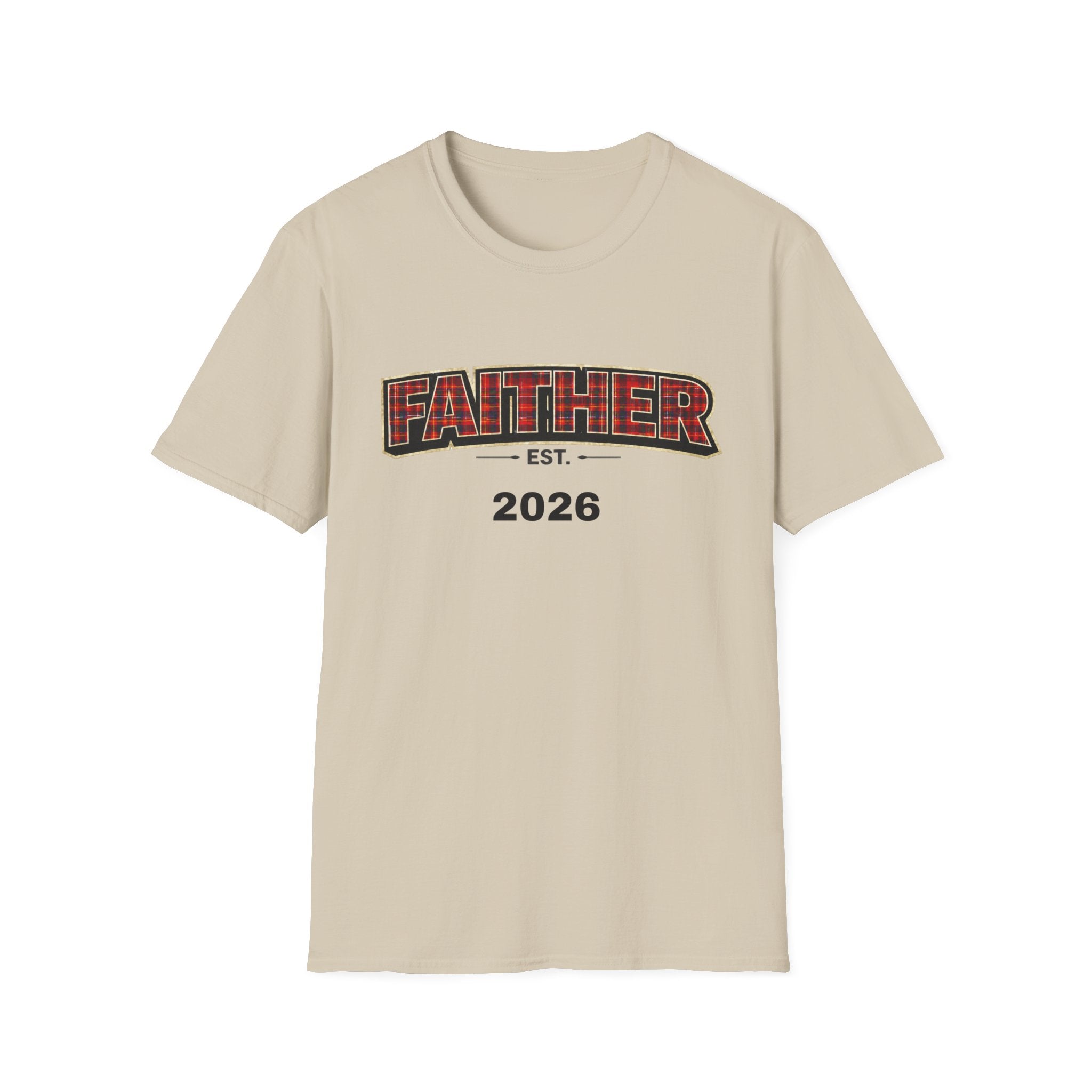 FAITHER Tartan Est- Personalised T-Shirt