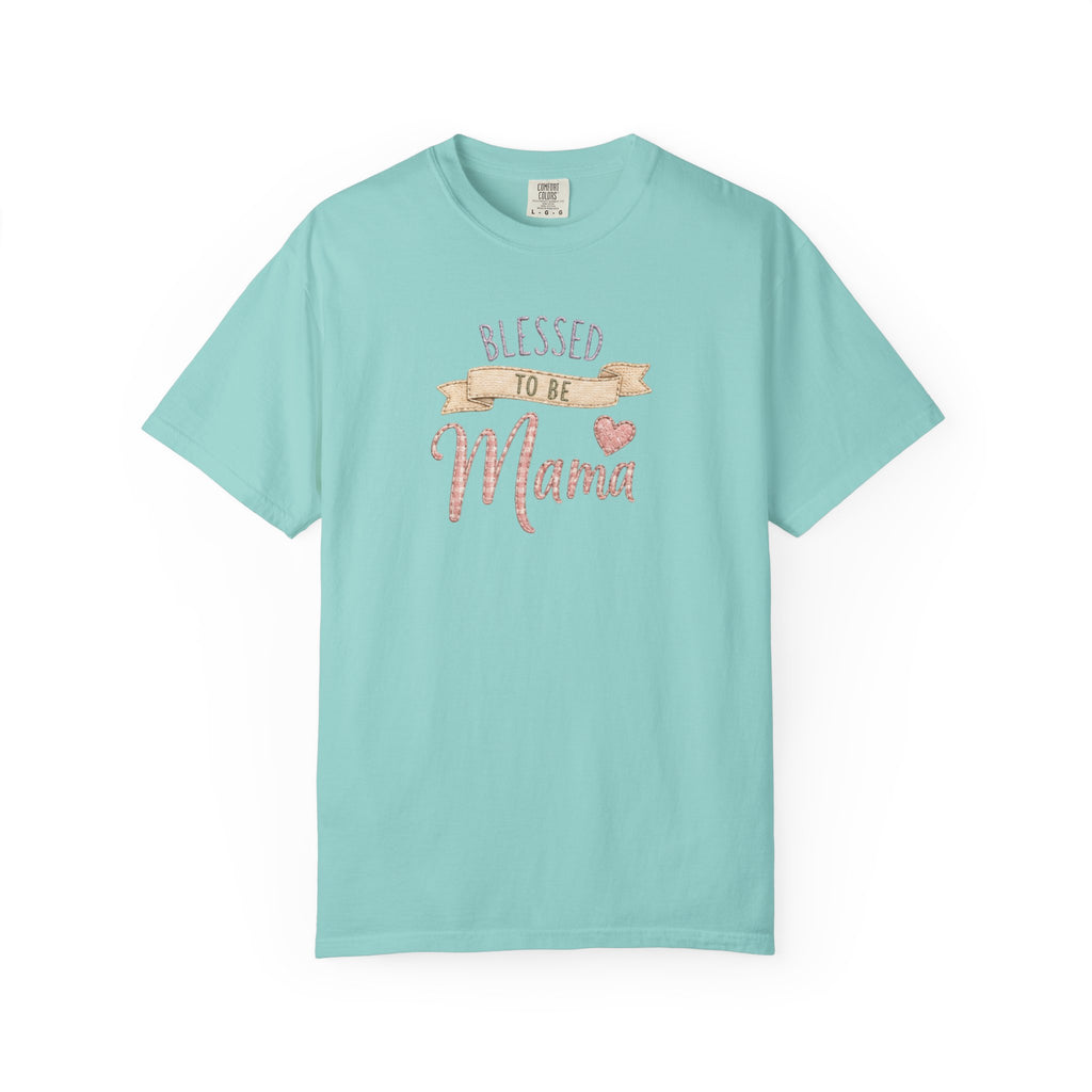 Blessed to Be Mama T-Shirt — Cute Mom Pregnancy Announcement Tee