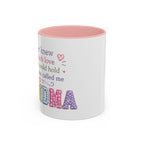 Grandma Colorful Heart Accent Coffee Mug – 'If I knew how much love' Gift
