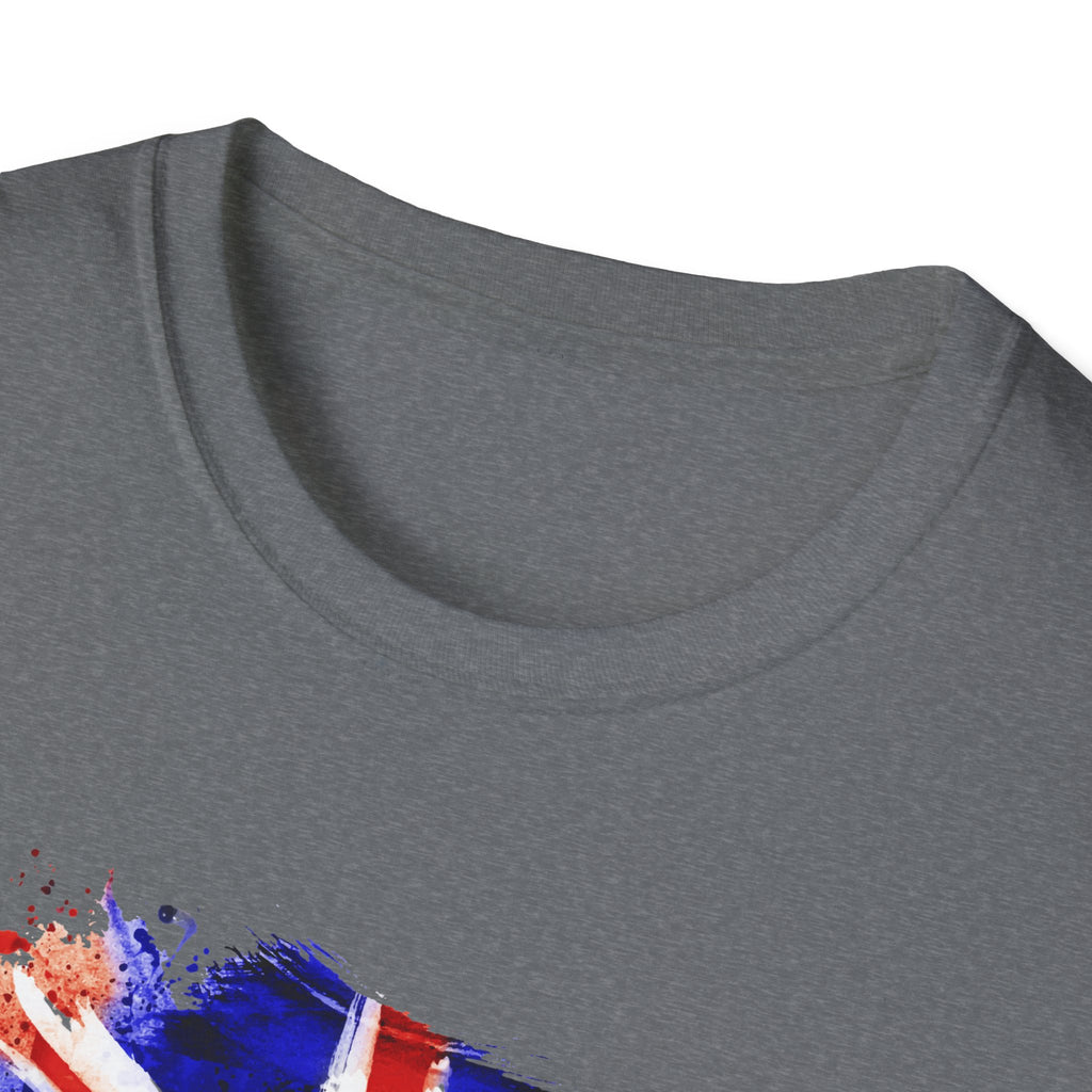 British Flag Watercolor T-Shirt – "Made in the UK" Pride Tee
