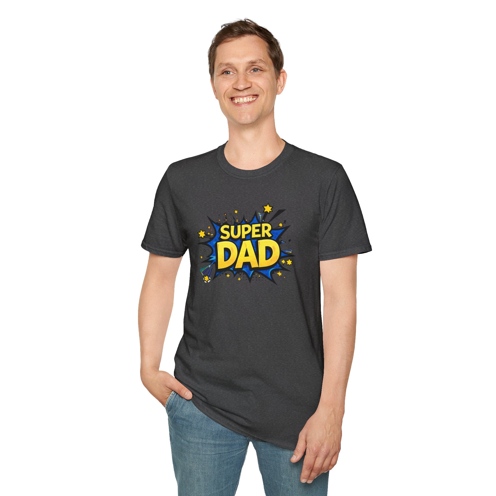Super Dad Comic Graphic T-Shirt — Father’s Day Gift Tee