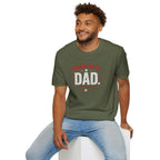 Promoted to Dad T-Shirt — New Dad Announcement Gift, Father’s Day Tee