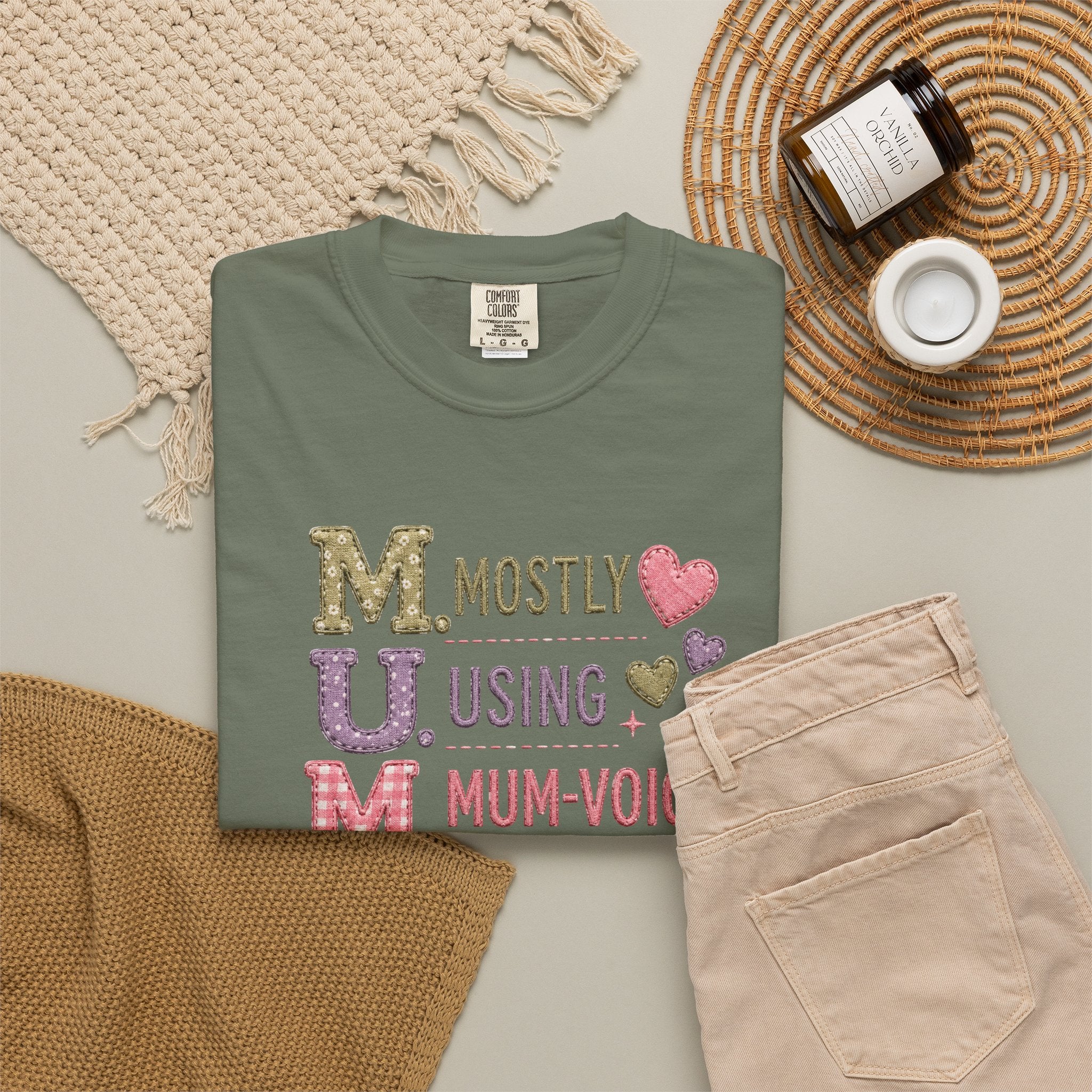 MUM Mostly Using Mum-Voice T-Shirt — Funny Mother's Day Mom Tee