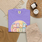 Nana Club T-Shirt — Retro Pastel Grandma Gift Tee