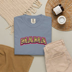 Mama Camo Retro T-Shirt — Vintage Lettering Mother's Day Tee