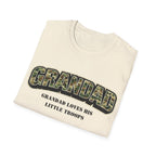 Grandad Camo T-Shirt — "Grandad Loves His Little Troops" Patriotic Grandpa Gift