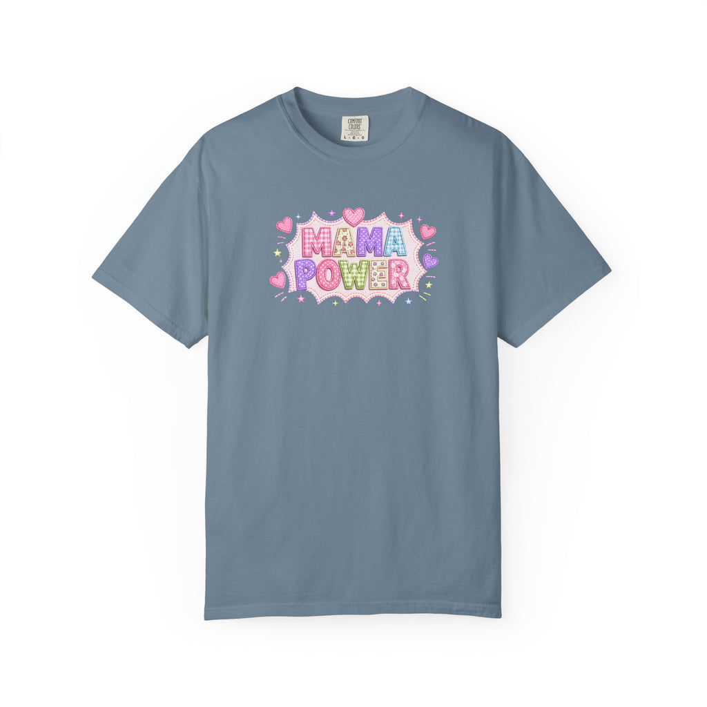 Mama Power T-Shirt — Cute Pastel Mom Pride Graphic Tee