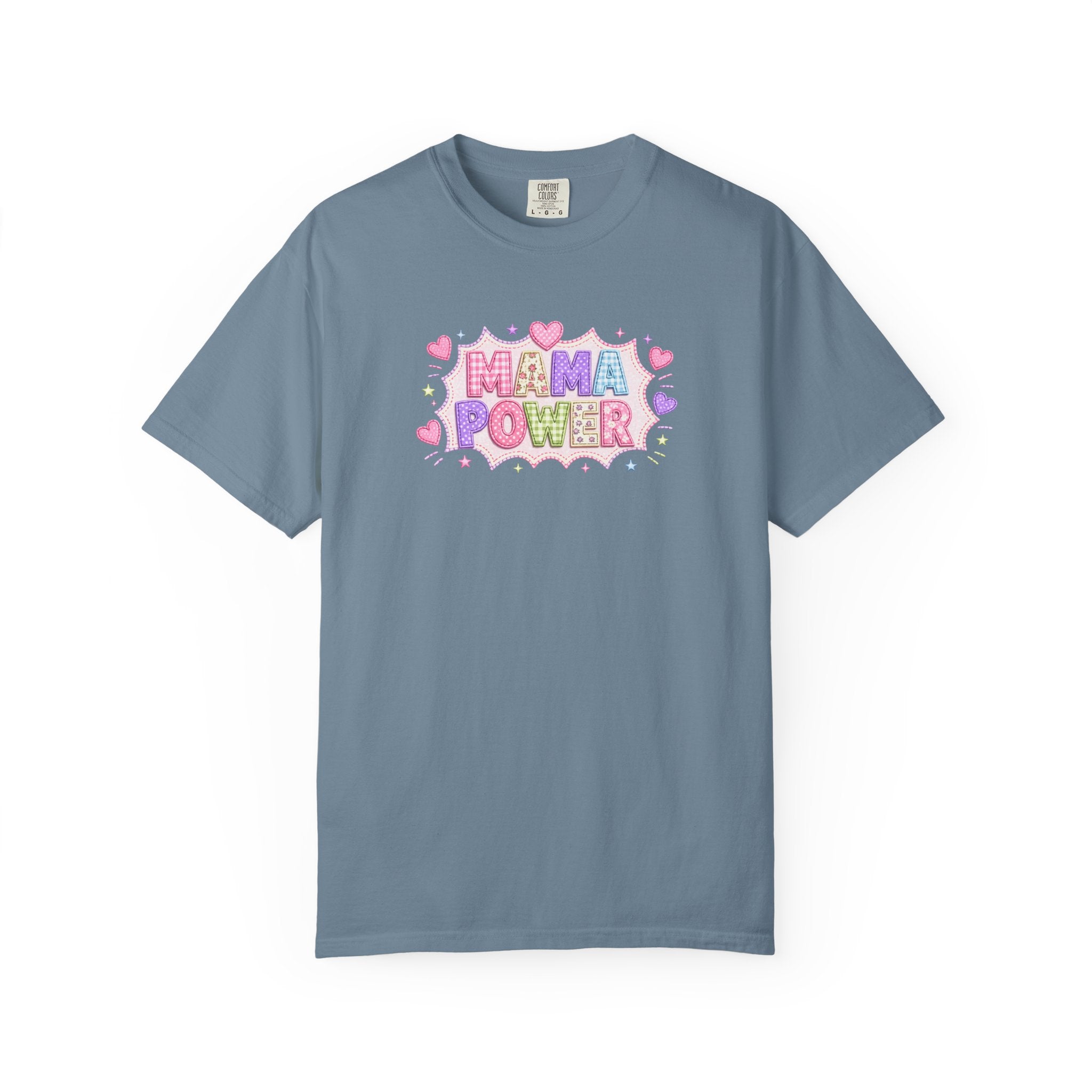 Mama Power T-Shirt — Cute Pastel Mom Pride Graphic Tee