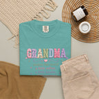 Grandma Floral T-Shirt — "Grandma makes the world a little softer, kinder, warmer"
