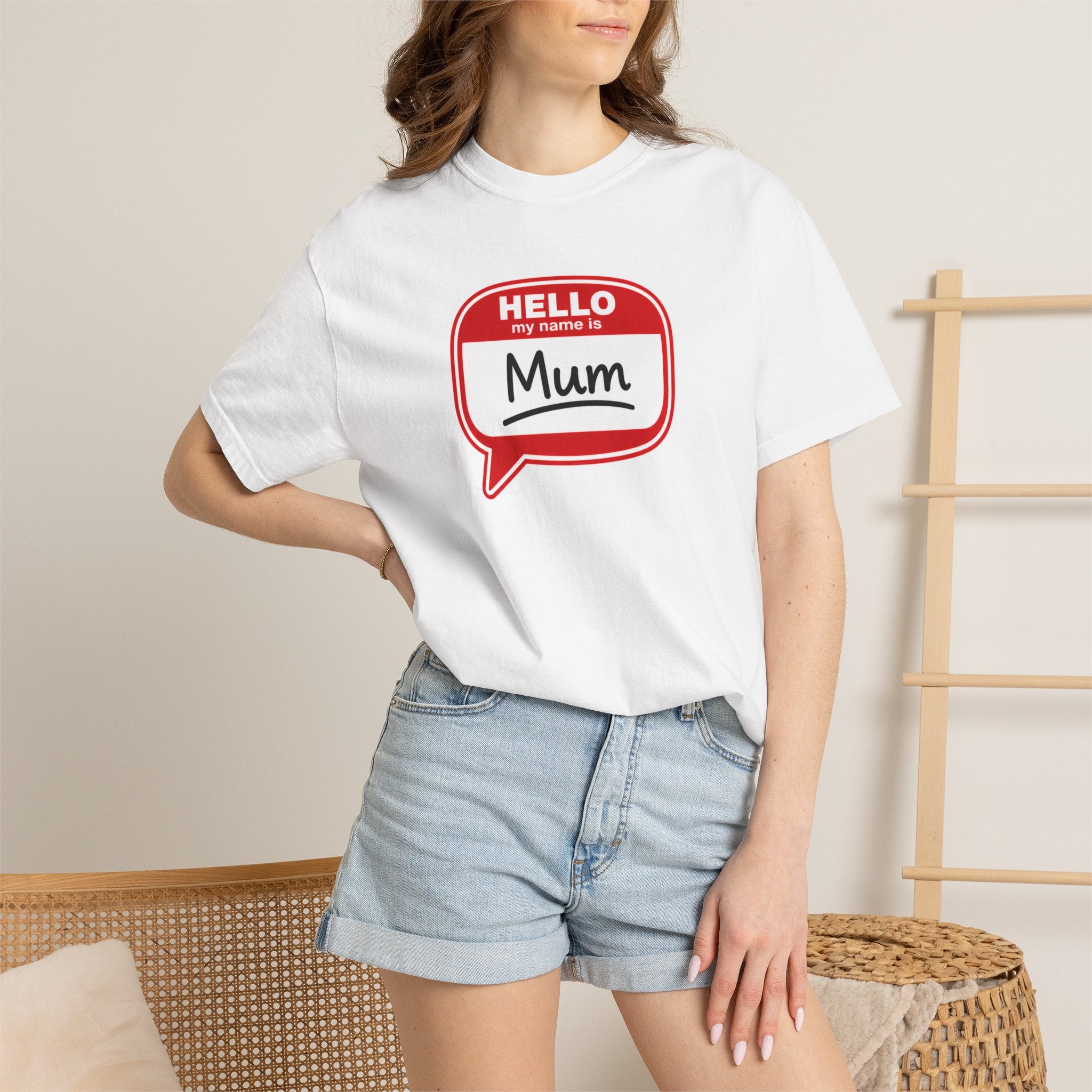 Hello My Name Is Mum T-Shirt