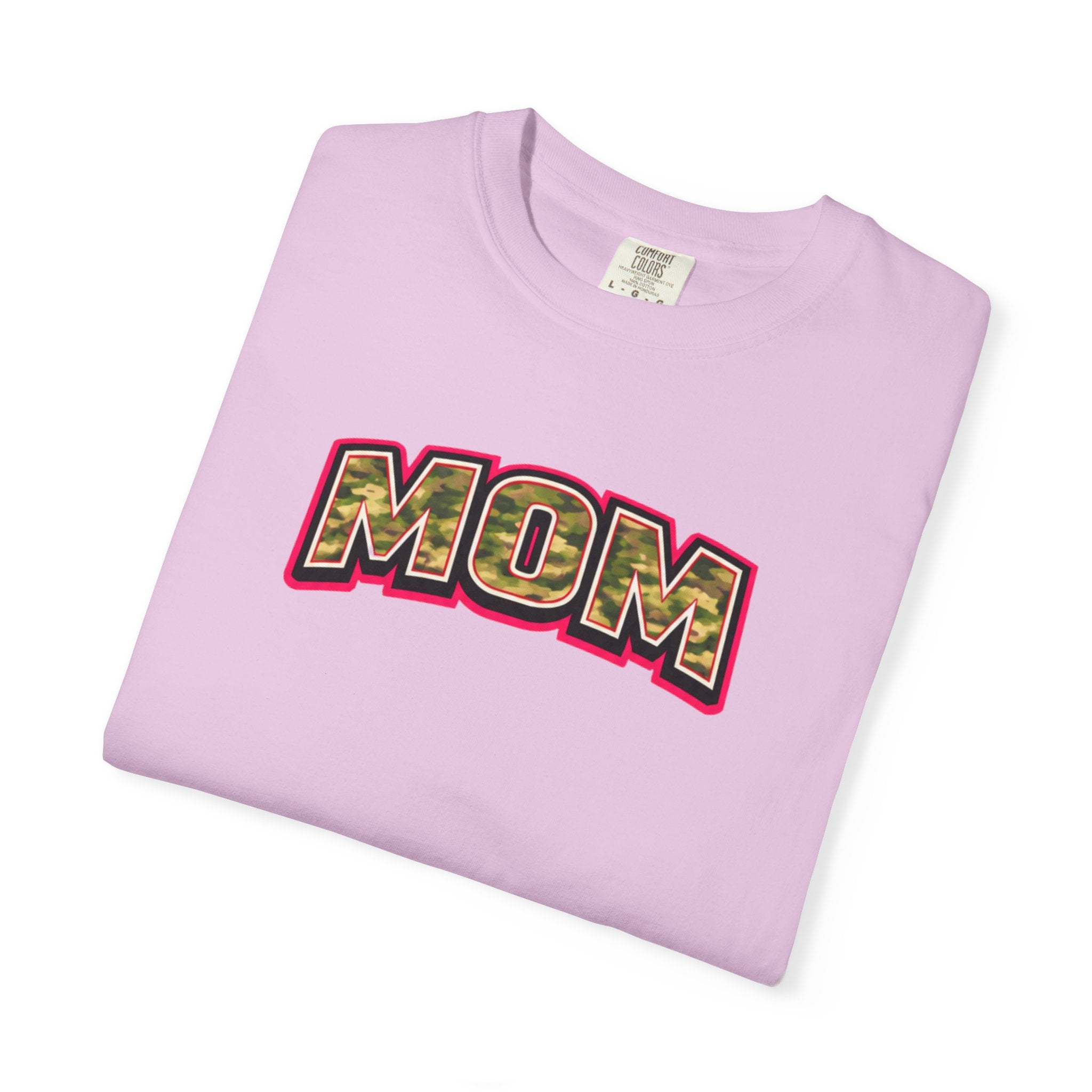 MOM Camo Patch Graphic T-Shirt