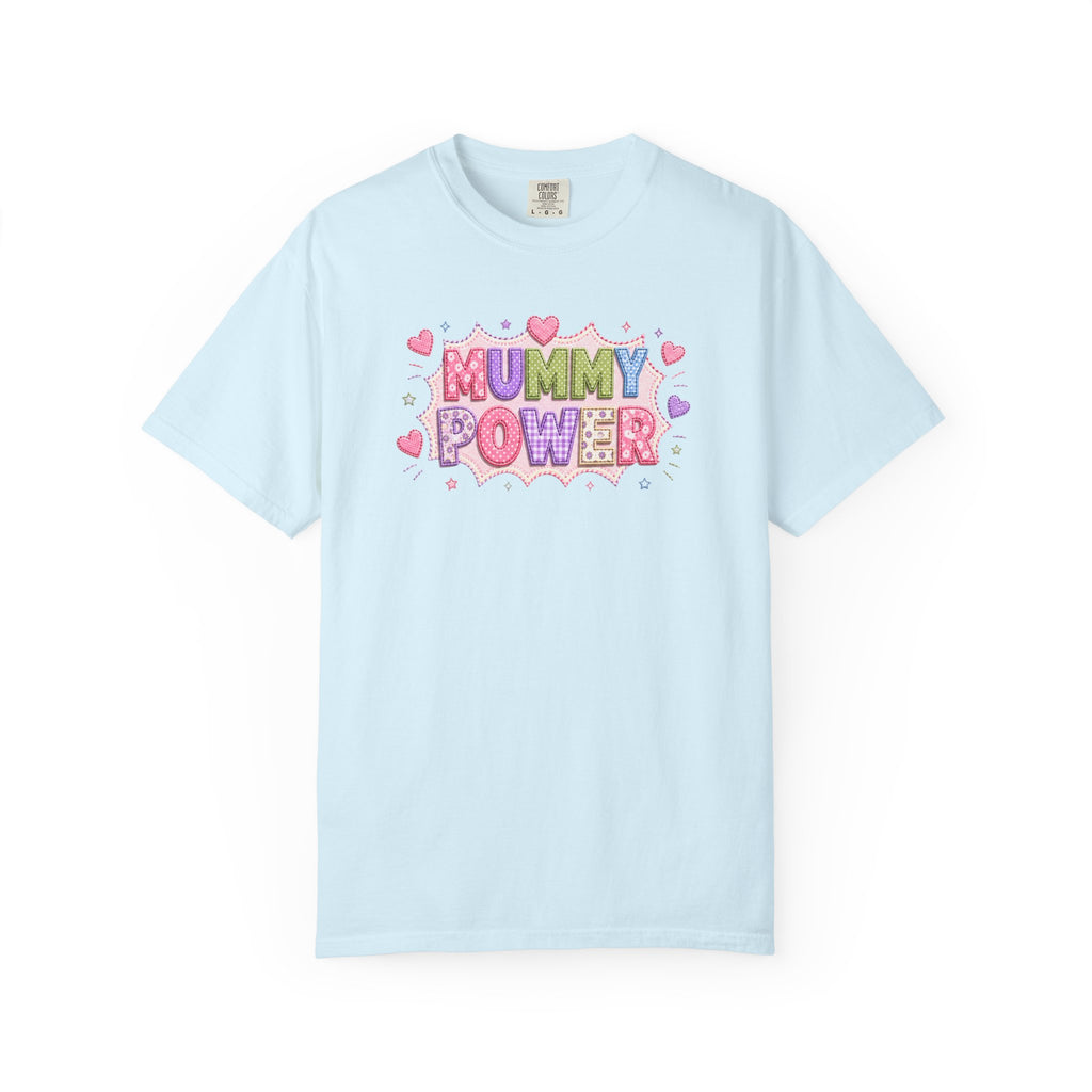 Mummy Power T-Shirt — Cute Pink Heart Mother's Day Tee