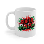 Super Papa Welsh Flag/Wales themed Mug — Funny Father’s Day Coffee Cup