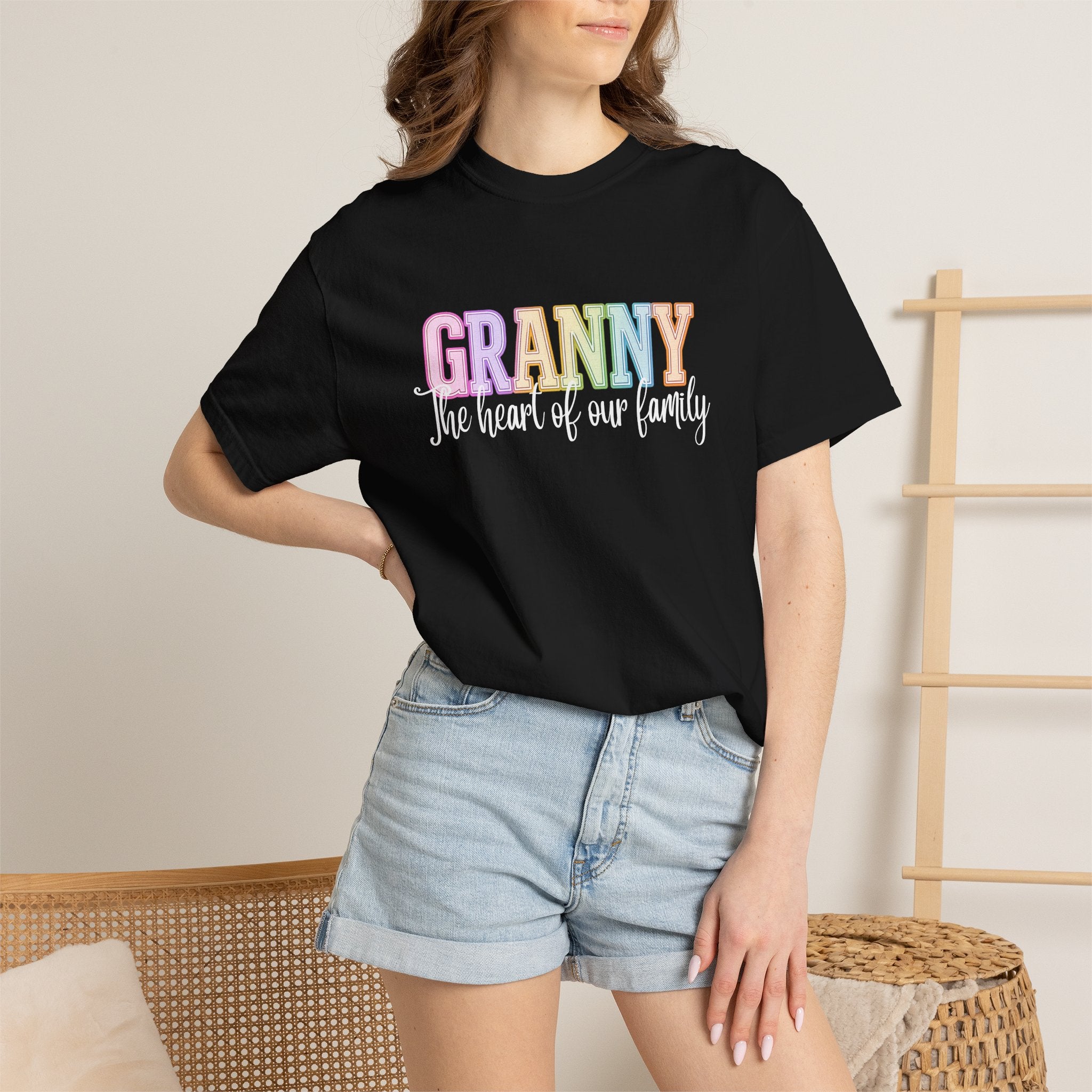 GRANNY the heart of our family Tee