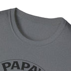 T-Shirt — "Papa's Little Football Buddies" Personalized Soccer Dad Tee
