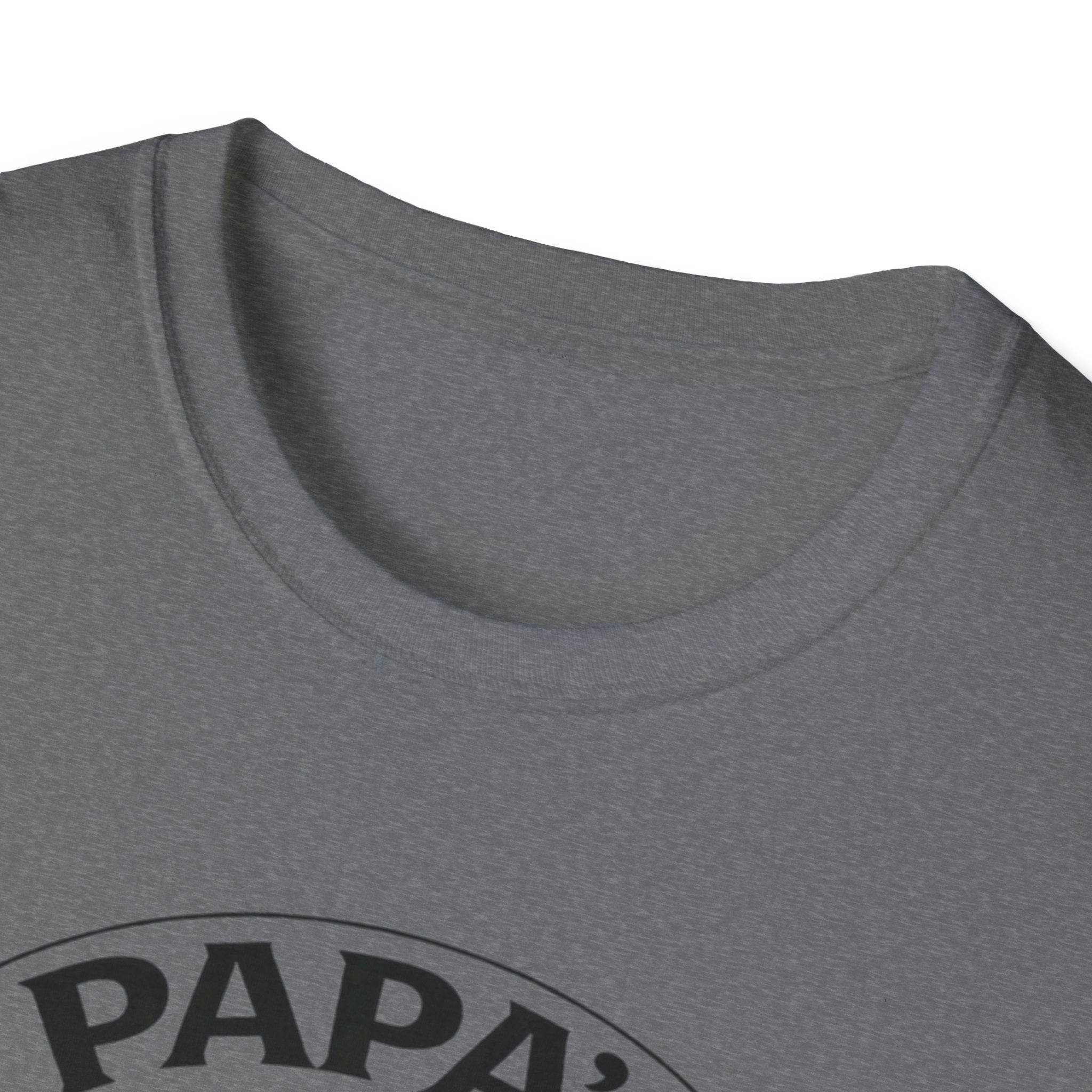 T-Shirt — "Papa's Little Football Buddies" Personalized Soccer Dad Tee