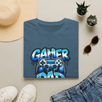 Gamer Dad T-Shirt — Blue Controller T-shirt