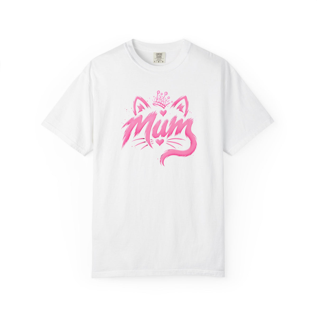 Mum Cat Crown T‑Shirt