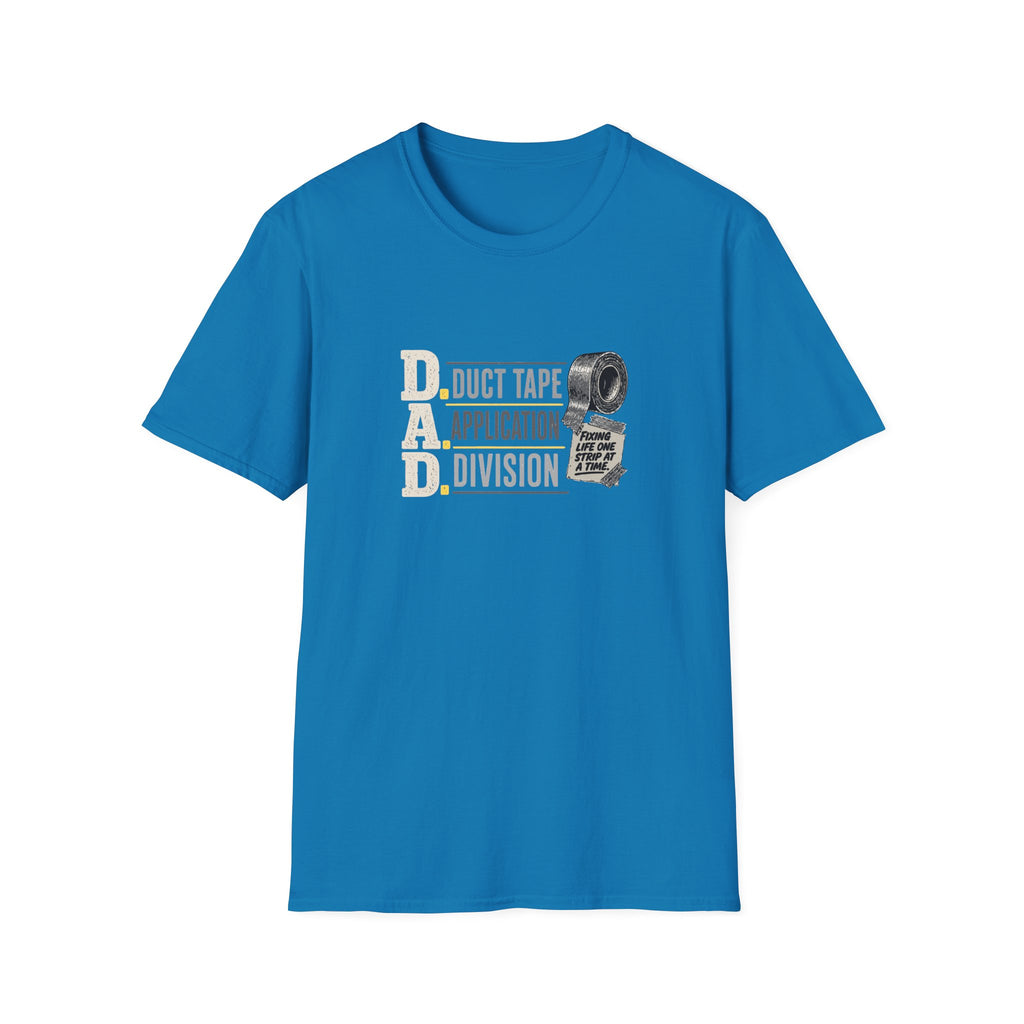 D.A.D. Duct Tape Application Division T-Shirt — Funny DIY Repair Tee