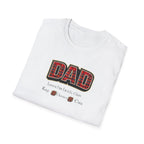 Dad Plaid Design T-Shirt – Rustic Father’s Day Gift