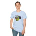 "I Am Born To Be A Gamer Dad" Neon T‑Shirt
