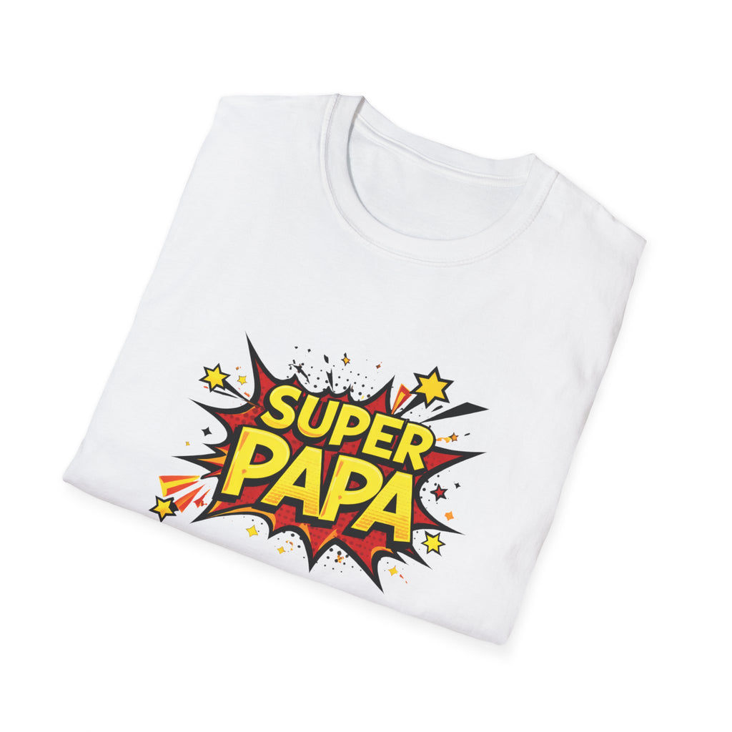 Super Papa Comic Graphic T-Shirt — Father’s Day Gift Tee