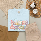 Grandma Belongs To Cute Pastel Family Names T-Shirt