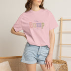 Maternity T-Shirt — 'The Bump' Pastel Vintage Graphic Tee