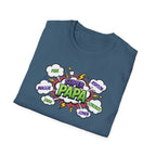 Super Papa Comic T-Shirt — Funny Father’s Day Gift