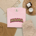 Mama Camo Retro T-Shirt — Vintage Lettering Mother's Day Tee