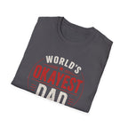 Funny "World's Okayest Dad" T-Shirt – Humorous Father's Day Gift