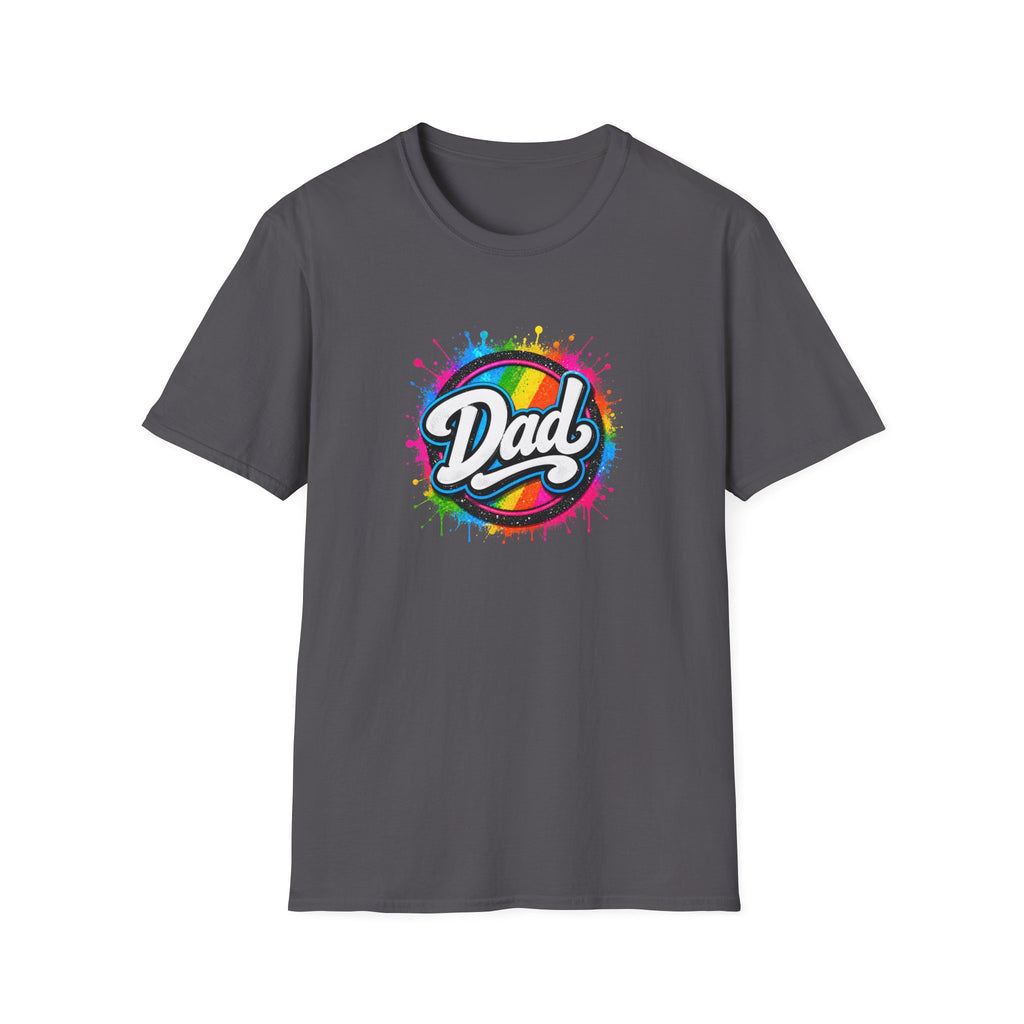 Dad Rainbow Graphic T-Shirt