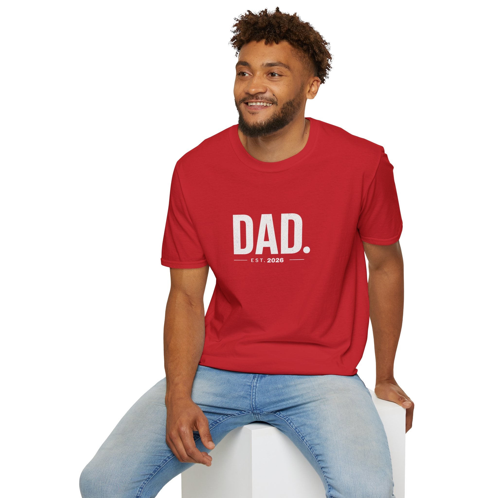 Dad Est. 2026 T-Shirt — New Father Gift, Father’s Day Tee